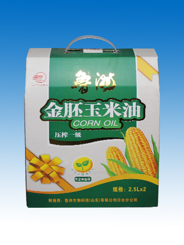鲁洲一级玉米胚芽油礼品装