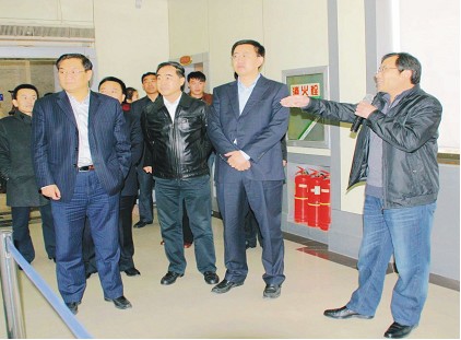 临沂市副市长侯晓滨一行来集团调研科技创新工作