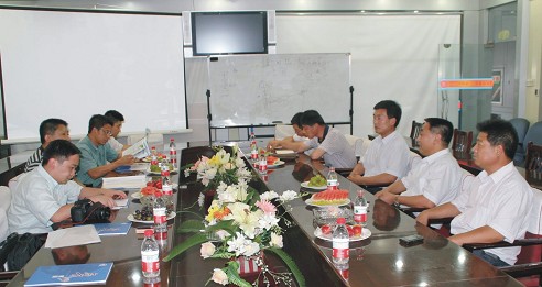 中国轻工业联合会领导来集团视察